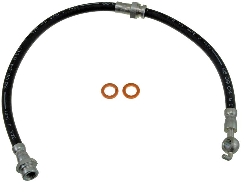 1989 Mazda MPV Brake Hydraulic Hose Front Left Dorman H38754 image 3 of 3