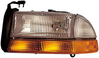 1998 Dodge Dakota Headlight Assembly Left Dorman 1590458 image 1 of 1