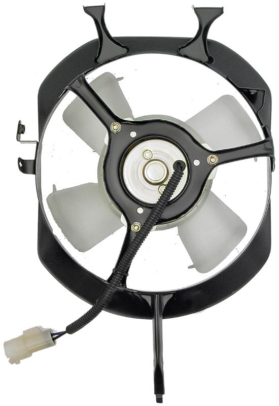 1989 Honda CRX A/C Condenser Fan Assembly Dorman 620216 image 2 of 2