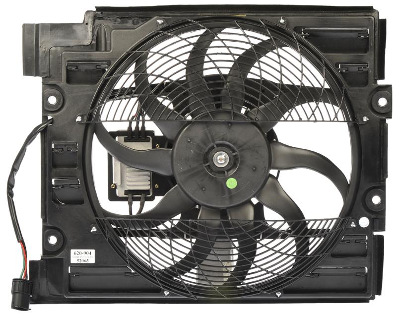 1999 BMW 528i A/C Condenser Fan Assembly Dorman 620904 image 3 of 4