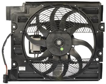 2003 BMW 525i A/C Condenser Fan Assembly Dorman 620904 image 3 of 4