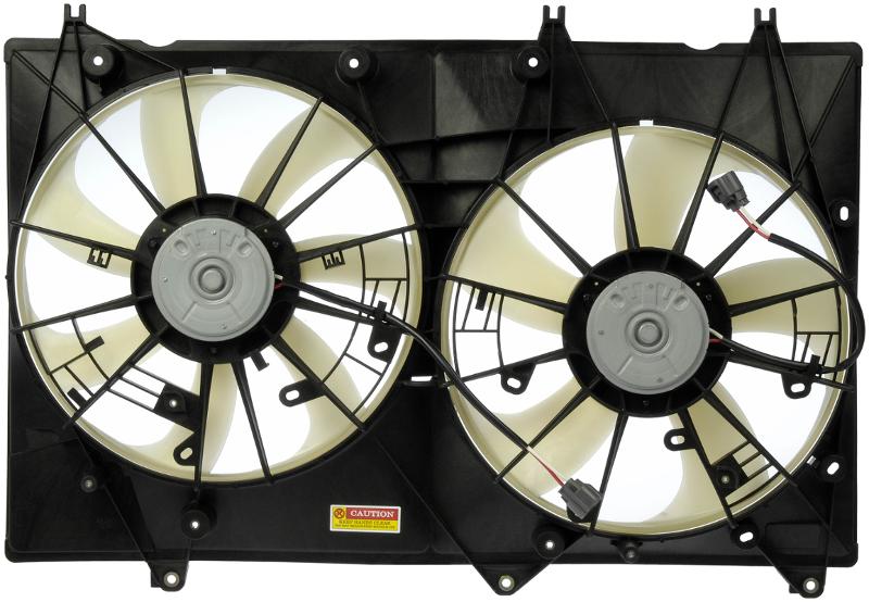 2010 Toyota Highlander Engine Cooling Fan Assembly Dorman 621413 image 2 of 2