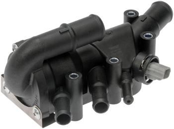 2010 Ford Fiesta Engine Coolant Thermostat Housing Assembly Dorman 902999 image 2 of 3
