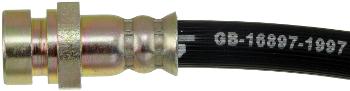 2000 Kia Spectra Brake Hydraulic Hose Rear Left Dorman H381331 image 2 of 3