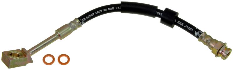1992 Chevrolet Corvette Brake Hydraulic Hose Rear Left Dorman H38655 image 2 of 3