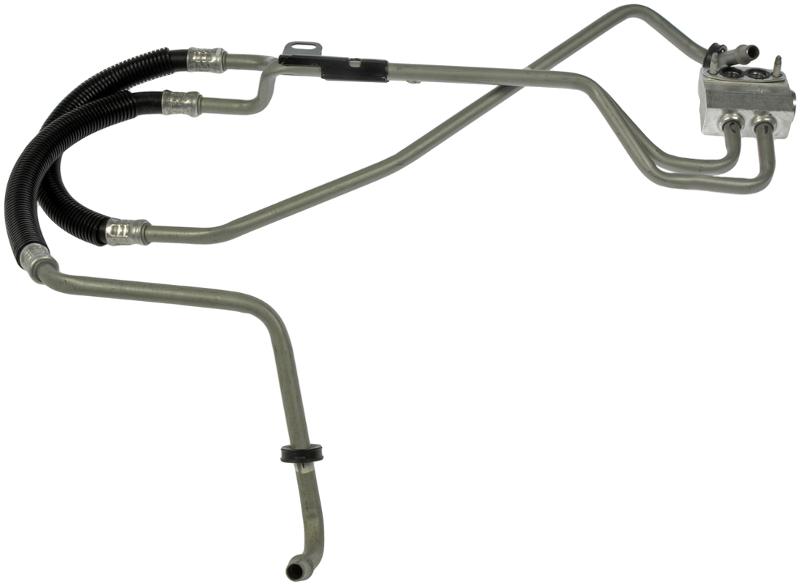 2004 Hummer H2 Engine Oil Cooler Hose Assembly Inlet and Outlet Assembly Dorman 625640 image 3 of 3