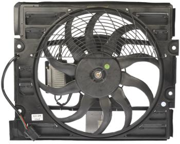 2001 BMW 750iL A/C Condenser Fan Assembly Dorman 621208 image 3 of 4