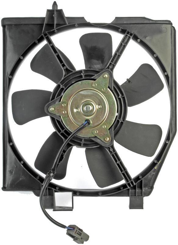 2002 Mazda Protege A/C Condenser Fan Assembly Dorman 620756 image 2 of 2