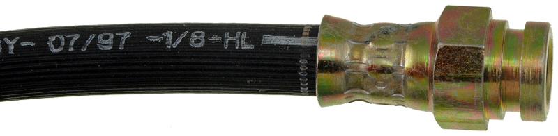 1997 Mazda Protege Brake Hydraulic Hose Rear Left Dorman H380408 image 3 of 3