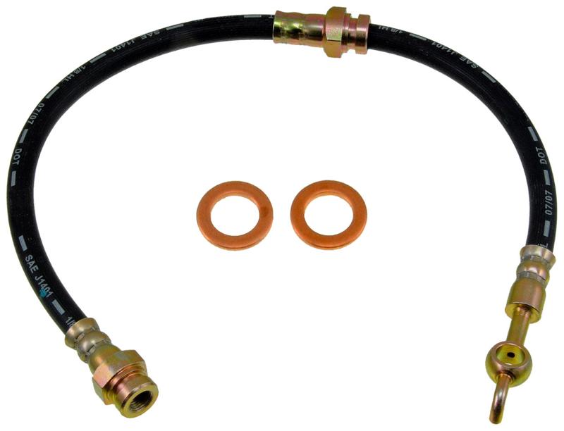 1989 Ford Festiva Brake Hydraulic Hose Front Left Dorman H380018 image 1 of 3