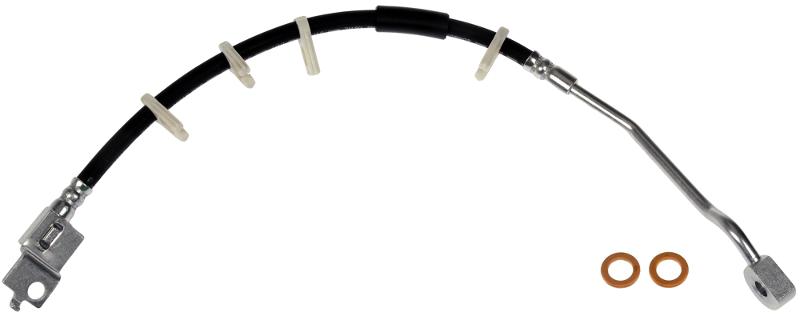 1995 Jeep Wrangler Brake Hydraulic Hose Front Left Dorman H380347 image 2 of 3