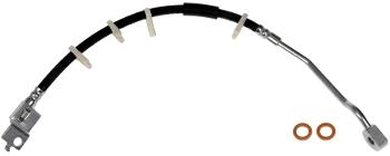 1994 Jeep Wrangler Brake Hydraulic Hose Front Left Dorman H380347 image 2 of 3