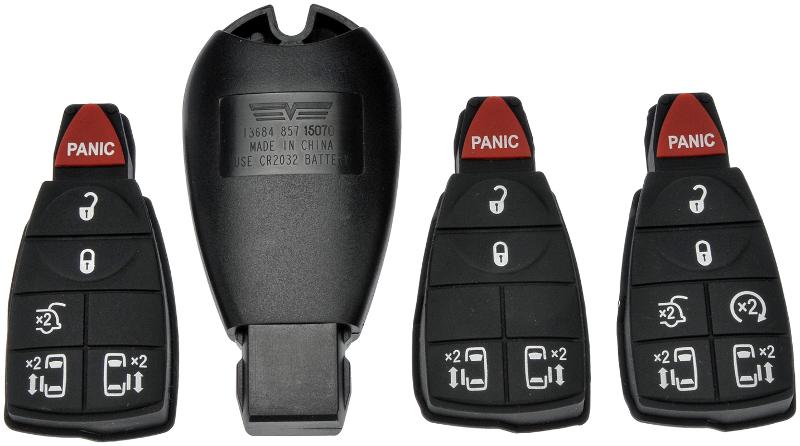 2015 Chrysler Town & Country Keyless Remote Case Dorman 13684 image 2 of 2