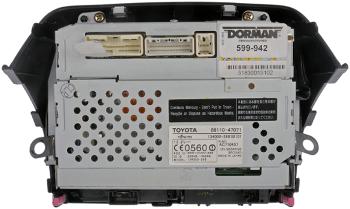 2004 Toyota Prius Touch Screen Infotainment Display Dorman 599942 image 2 of 2