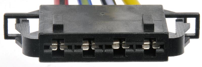 2000 Volkswagen Jetta HVAC Blower Motor Resistor Connector Dorman 645707 image 2 of 2