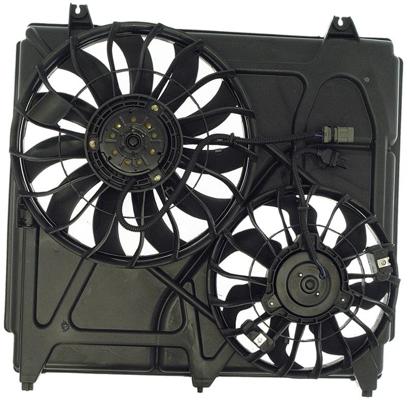 2003 Kia Sorento Engine Cooling Fan Assembly Dorman 620729 image 2 of 3