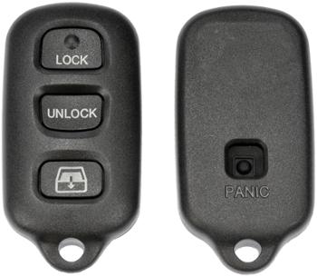 2005 Toyota Sequoia Keyless Remote Case Dorman 13696 image 3 of 3