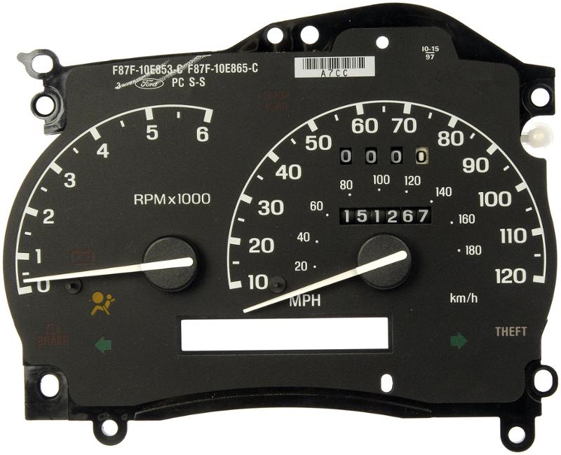 2000 Ford Explorer Instrument Cluster Dorman 599677 image 1 of 1