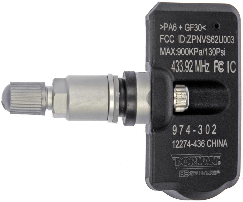 2011 Mercedes-Benz ML350 Tire Pressure Monitoring System Programmable Sensor Dorman 974302 image 3 of 3