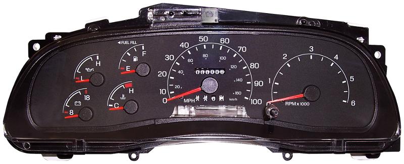 2001 Ford F-350 Super Duty Instrument Cluster Dorman 599610 image 1 of 1