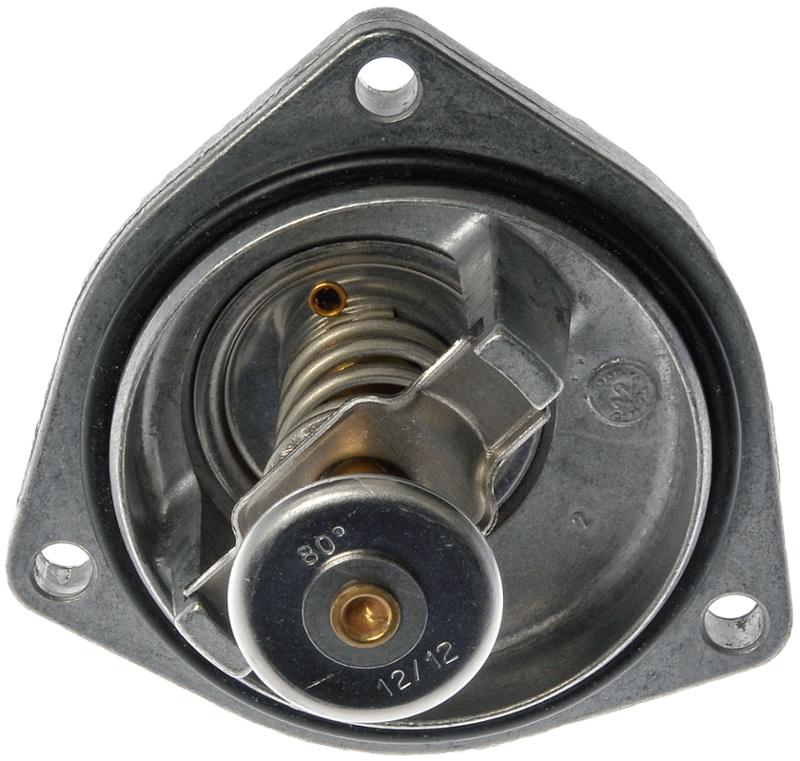 1996 Mercedes-Benz SL500 Engine Coolant Thermostat Housing Assembly Dorman 9025144 image 2 of 2