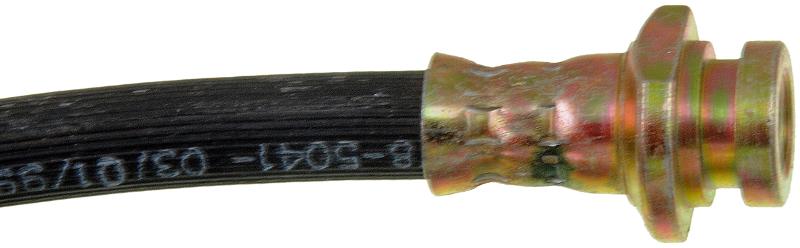 1981 Nissan 200SX Brake Hydraulic Hose Front Left Dorman H38013 image 3 of 3