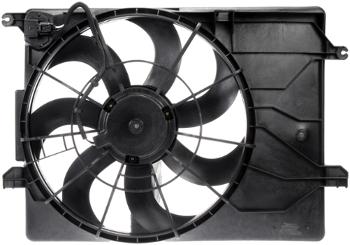 2013 Hyundai Tucson Engine Cooling Fan Assembly Dorman 621516 image 2 of 2