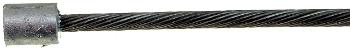 1988 Chrysler LeBaron Parking Brake Cable Intermediate Dorman C93870 image 3 of 3