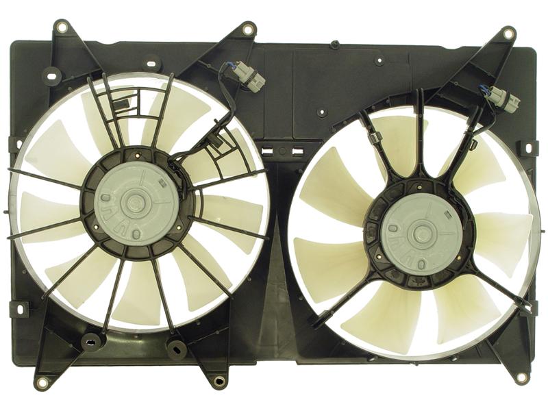 2003 Toyota Highlander Engine Cooling Fan Assembly Dorman 620551 image 2 of 2