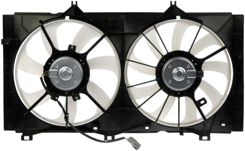 2011 Toyota Venza Engine Cooling Fan Assembly Dorman 621407 image 2 of 2