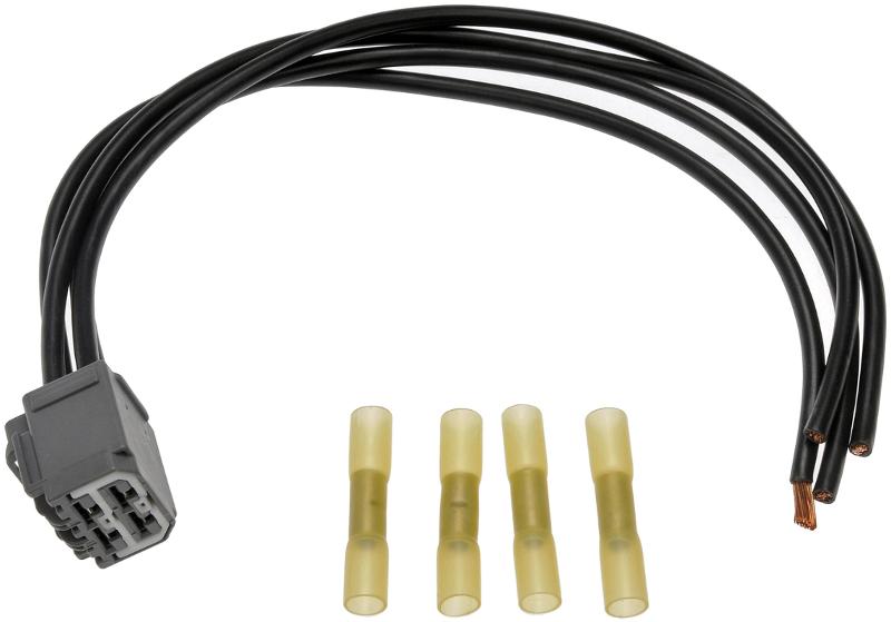 2010 Dodge Grand Caravan HVAC Blower Motor Resistor Connector Dorman 645736 image 2 of 2