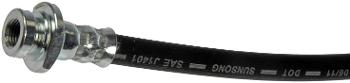 2009 Infiniti FX35 Brake Hydraulic Hose Front Left Inner Dorman H621571 image 3 of 3