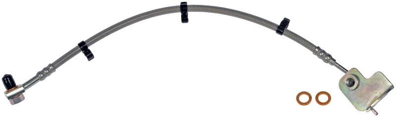 2004 Jaguar S-Type Brake Hydraulic Hose Front Left Dorman H621527 image 3 of 3
