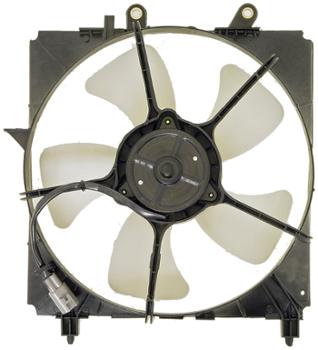 1998 Toyota Tercel Engine Cooling Fan Assembly Dorman 620527 image 4 of 4