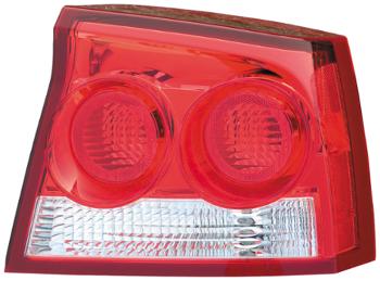 2009 Dodge Charger Tail Light Assembly Left Dorman 1611624 image 1 of 1
