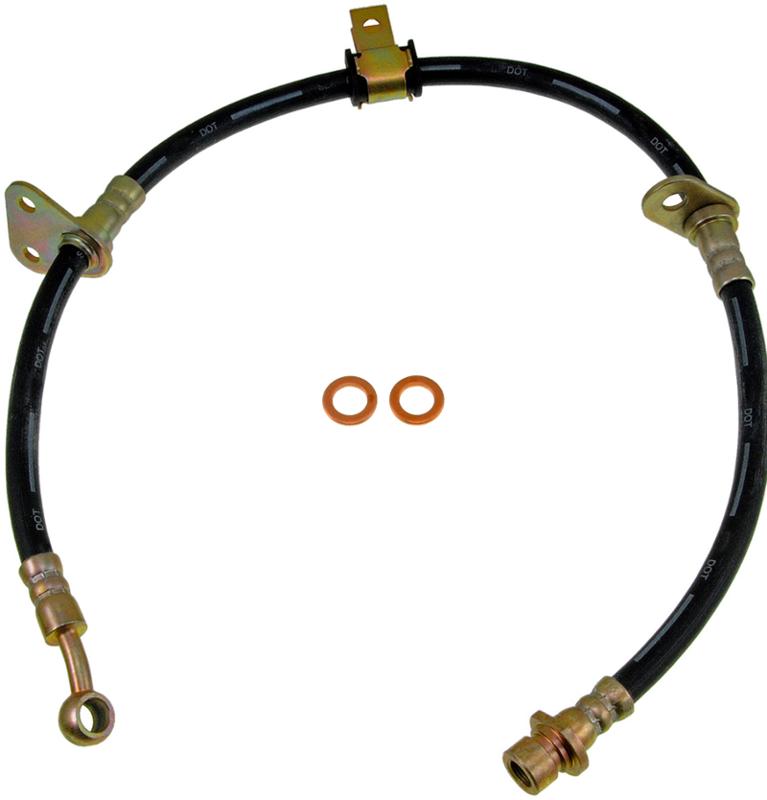 1989 Honda Prelude Brake Hydraulic Hose Front Left Dorman H38718 image 3 of 3