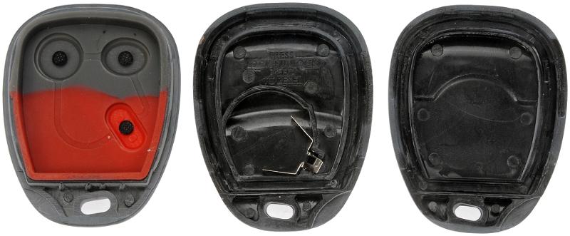 2003 Chevrolet Avalanche 2500 Keyless Remote Case Dorman 13618GYC image 3 of 3