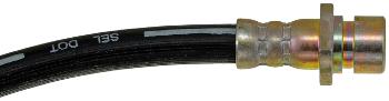 1990 Acura Legend Brake Hydraulic Hose Rear Left Inner Dorman H114834 image 3 of 3