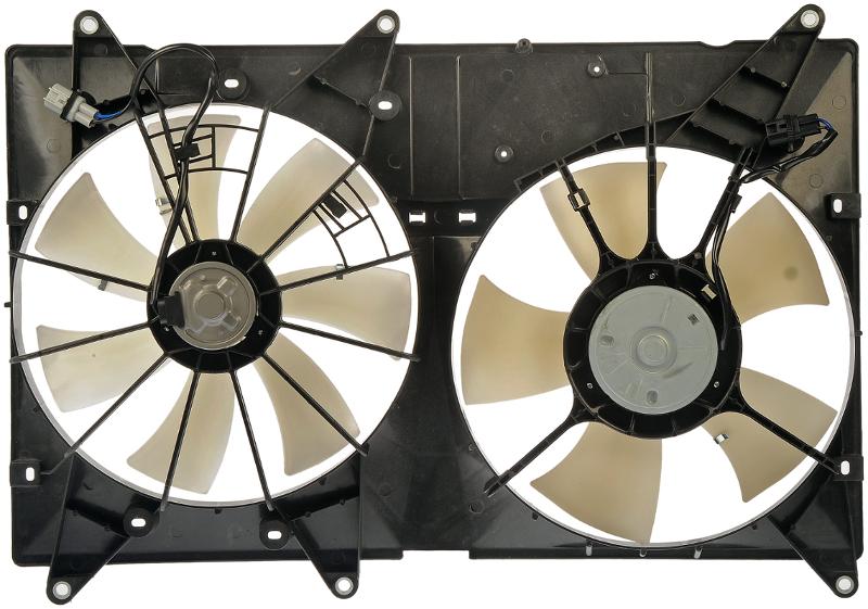 2006 Toyota Highlander Engine Cooling Fan Assembly Dorman 621172 image 4 of 4
