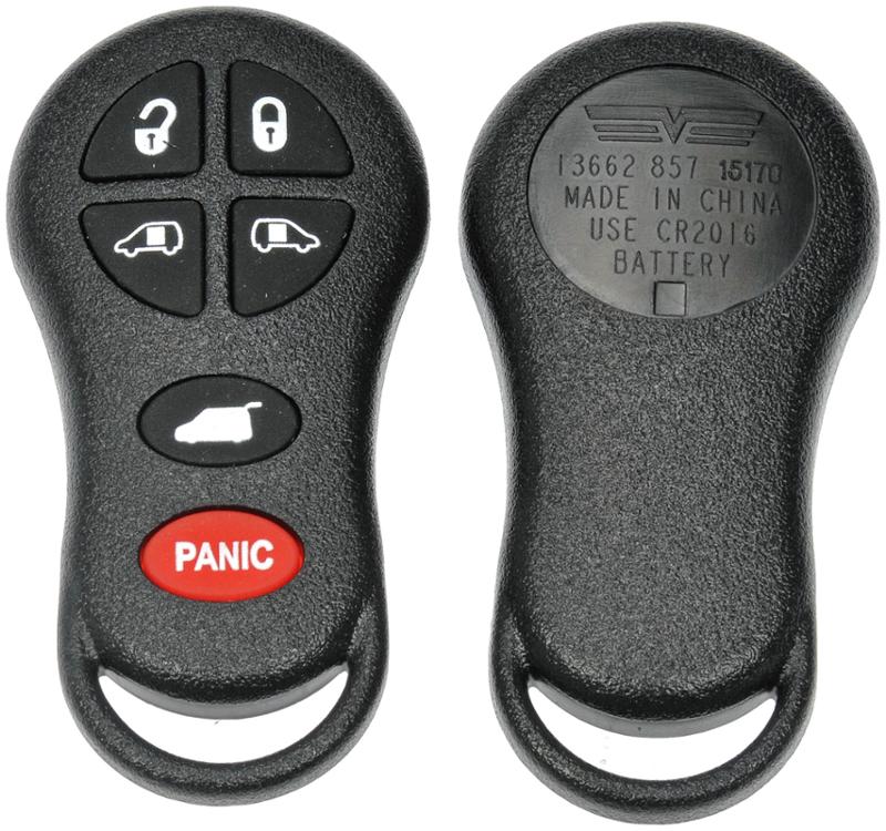 2003 Chrysler Town & Country Keyless Remote Case Dorman 13662 image 3 of 3
