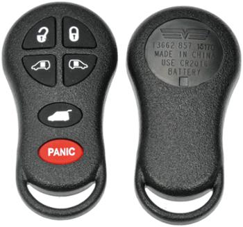 2002 Chrysler Voyager Keyless Remote Case Dorman 13662 image 3 of 3