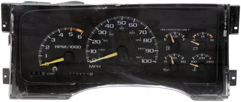 1998 GMC C1500 Instrument Cluster Dorman 599462 image 2 of 2