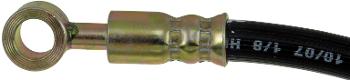 1992 Isuzu Impulse Brake Hydraulic Hose Front Left Dorman H38843 image 3 of 3