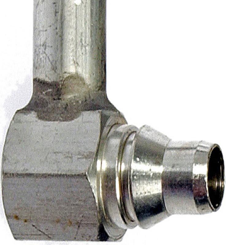 1990 GMC K1500 Engine Oil Cooler Hose Assembly Inlet (Lower) Dorman 625133 image 3 of 3