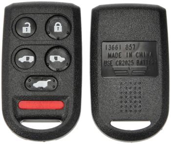 2009 Honda Odyssey Keyless Remote Case Dorman 13661 image 3 of 3