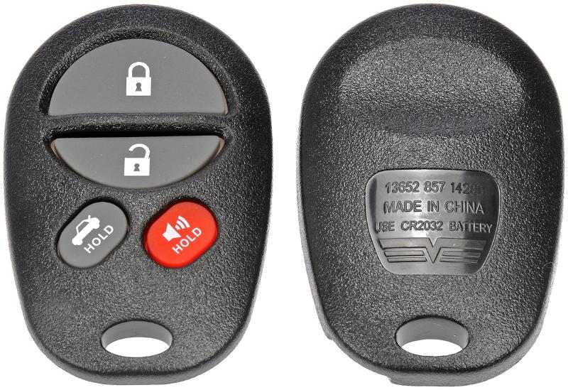 2008 Toyota Solara Keyless Remote Case Dorman 13652 image 3 of 3