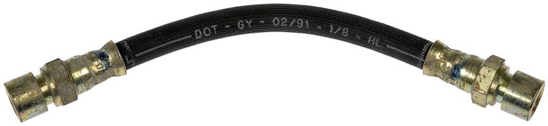 1982 Porsche 924 Brake Hydraulic Hose Rear Left Dorman H116678 image 3 of 3