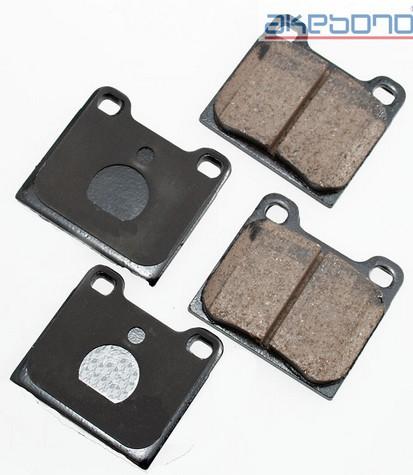 2002 Volvo C70 Disc Brake Pad Rear Akebono EUR31 image 1 of 1