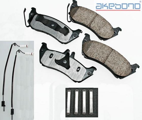 2001 Mercedes-Benz ML320 Disc Brake Pad Rear Akebono EUR875 image 1 of 1