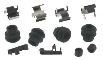 2017 Jeep Compass Disc Brake Hardware Kit Rear Carlson H5803Q image 1 of 1